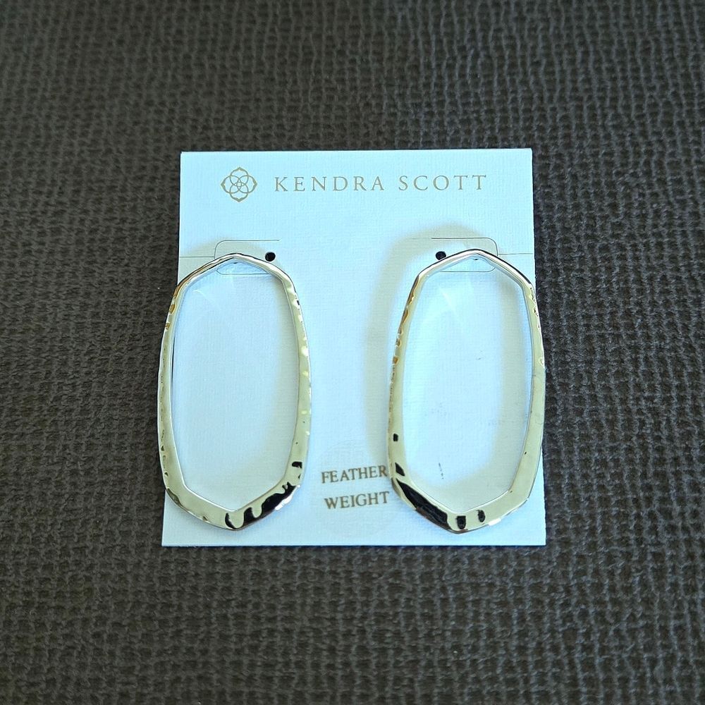 Kendra Scott Silver🤍 "Zorte" Open Frame🖼 Earrings